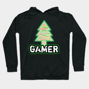 Gamer Christmas Tree Hoodie